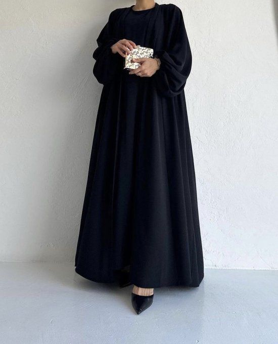 Robe + Abaya NOIR