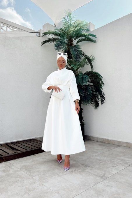 ROBE EVA BLANCHE