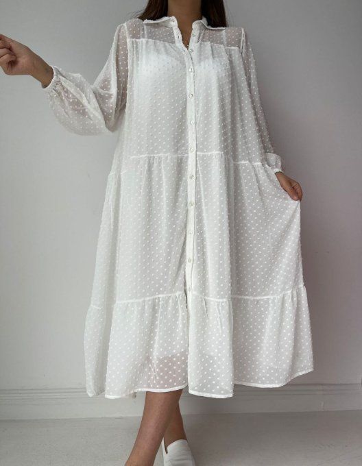 ROBE BLANCHE MELA