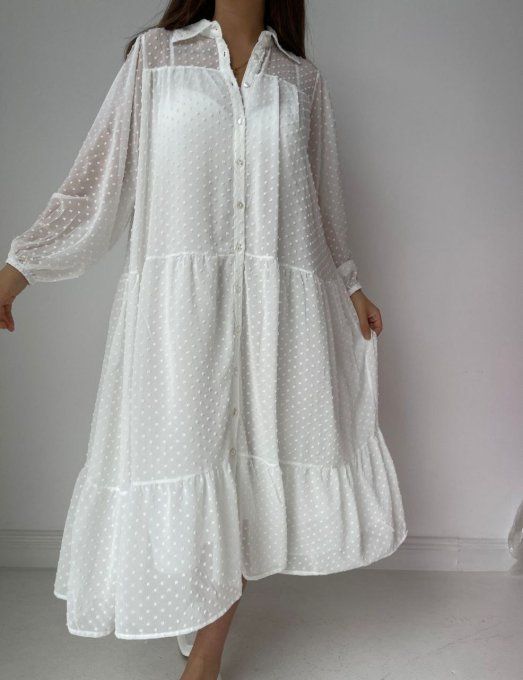 ROBE BLANCHE MELA