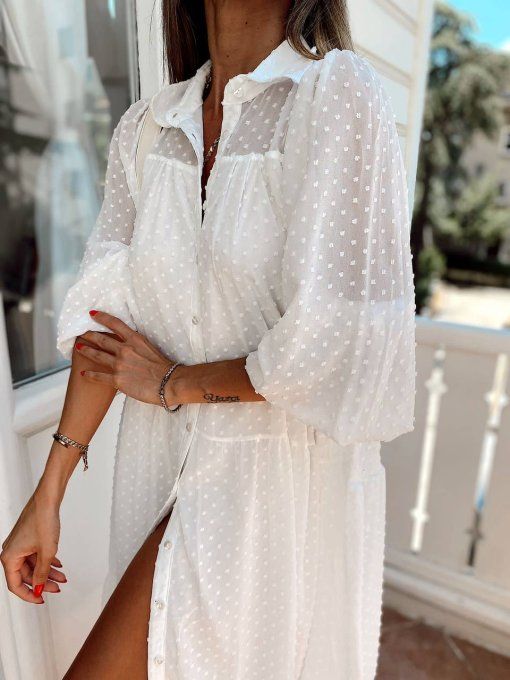 ROBE BLANCHE MELA