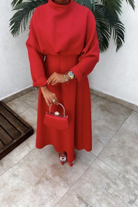 ROBE EVA ROUGE