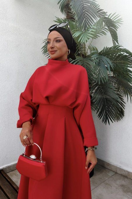 ROBE EVA ROUGE