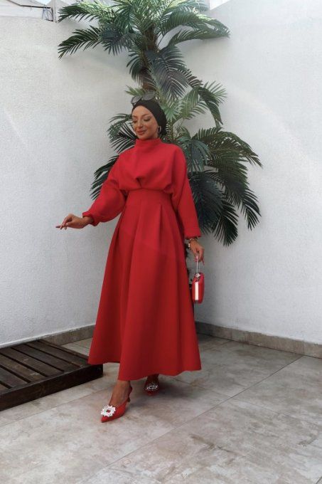 ROBE EVA ROUGE