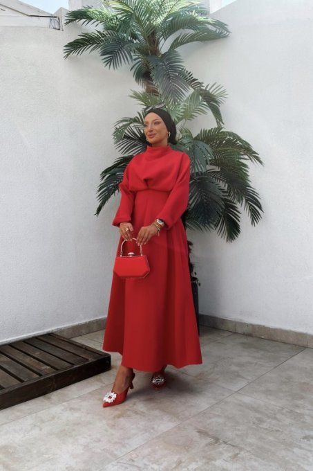 ROBE EVA ROUGE